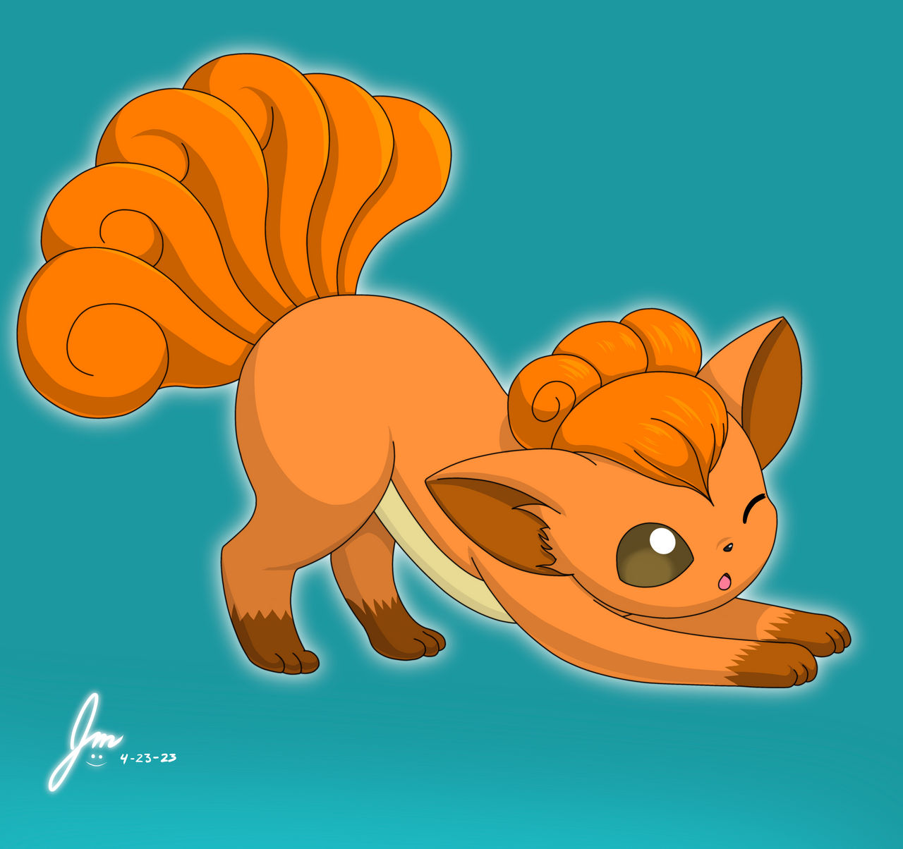 Vulpix by jujumays on DeviantArt