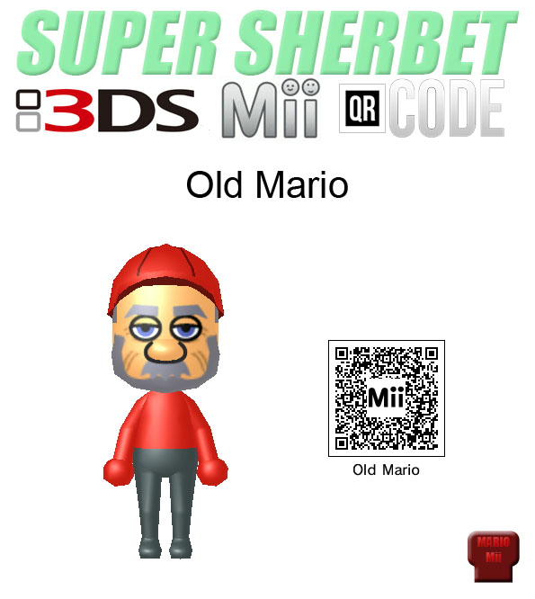3ds Mii Qr Code Old Mario By Geminatearts On Deviantart 3ds Mii Qr Code Old Mario By Geminatearts On Deviantart