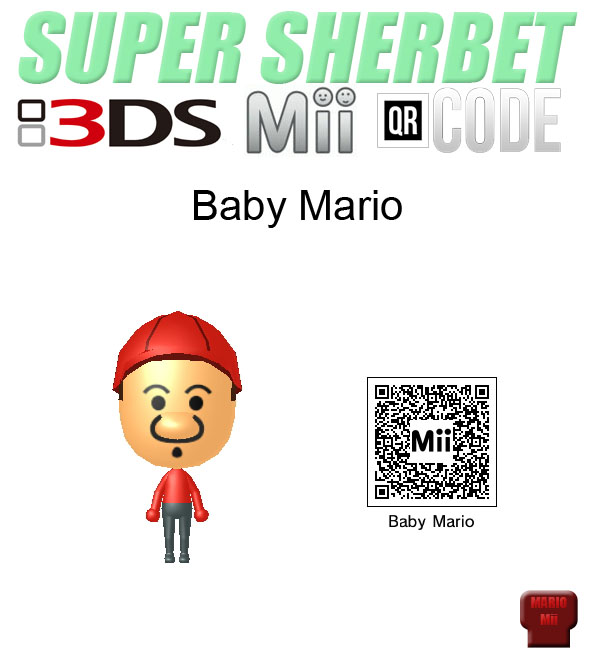3ds Mii Qr Code Baby Mario By Geminatearts On Deviantart 3ds Mii Qr Code Baby Mario By Geminatearts On Deviantart