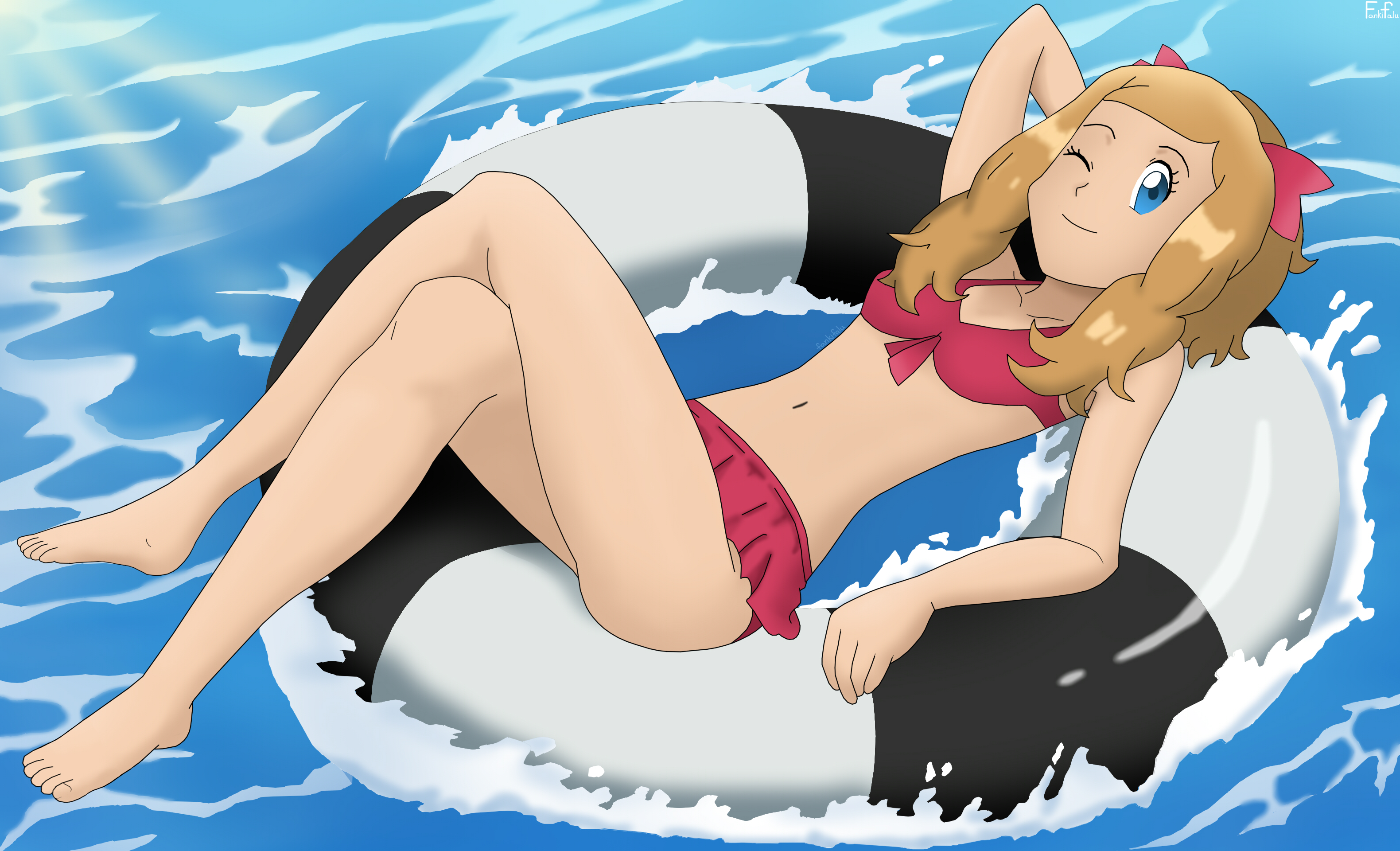 Pokemon Trainer Serena (Bikini Version) by FankiFalu on DeviantArt Pokemon Trainer Serena (Bikini Version) by FankiFalu on DeviantArt