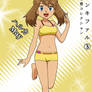 Pokemon Trainer May (Yellow Bikini)