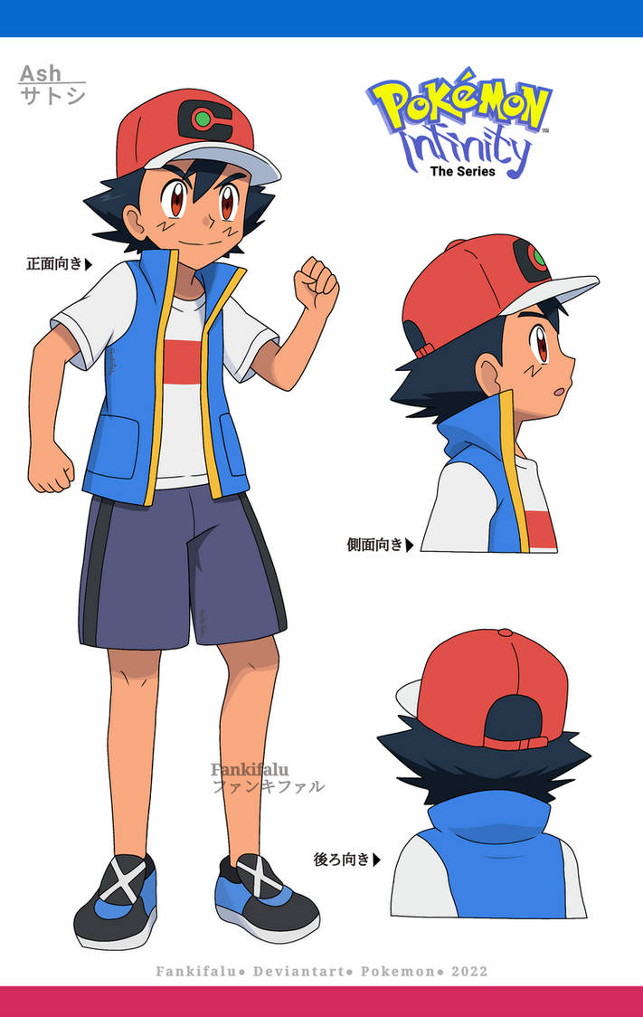 Ash Refrence Ash Character Reference Sheet by FankiFalu on DeviantArt