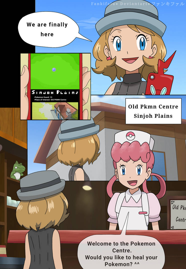 Pokemon Infinity Ch. 1 Page 2 by FankiFalu on DeviantArt