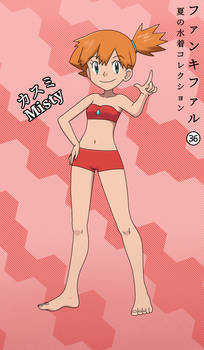 Comm: Gym Leader Misty (Red Bikini)