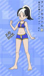 Comm: Pokemon Trainer Suki Oc (Sporty Bikini) by FankiFalu