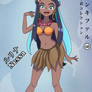 Comm: Gym Leader Nessa (Hula bikini)