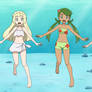 Comm: Alolan Girls (Underwater Scene)
