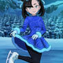 Comm: Pokemon Trainer Marnie (Ice Skating)