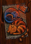 fat cats colour version by ecofugal