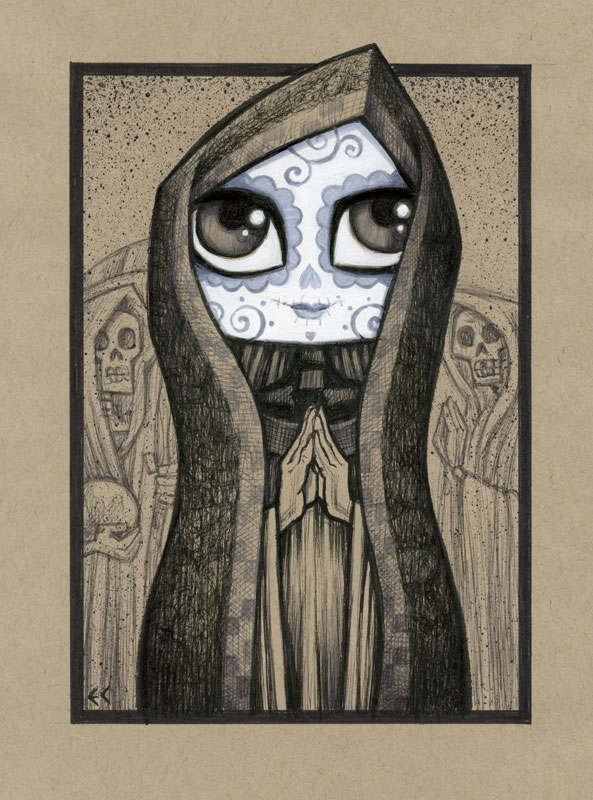 Dia de los Muertos Girl 2