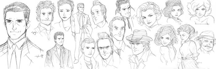 Twin Peaks sketches