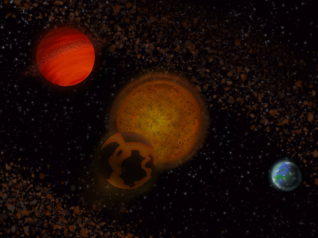 Solar System by Awaraladan on DeviantArt