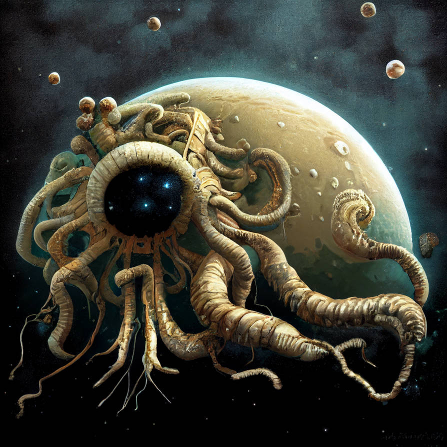 Yuggoth Planet The Fungi from Yuggoth by Nel-C on DeviantArt