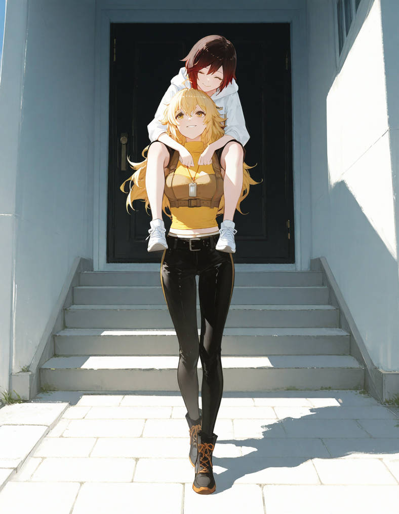 Ruby Yart Ruby and Yang by Crescent00 on DeviantArt