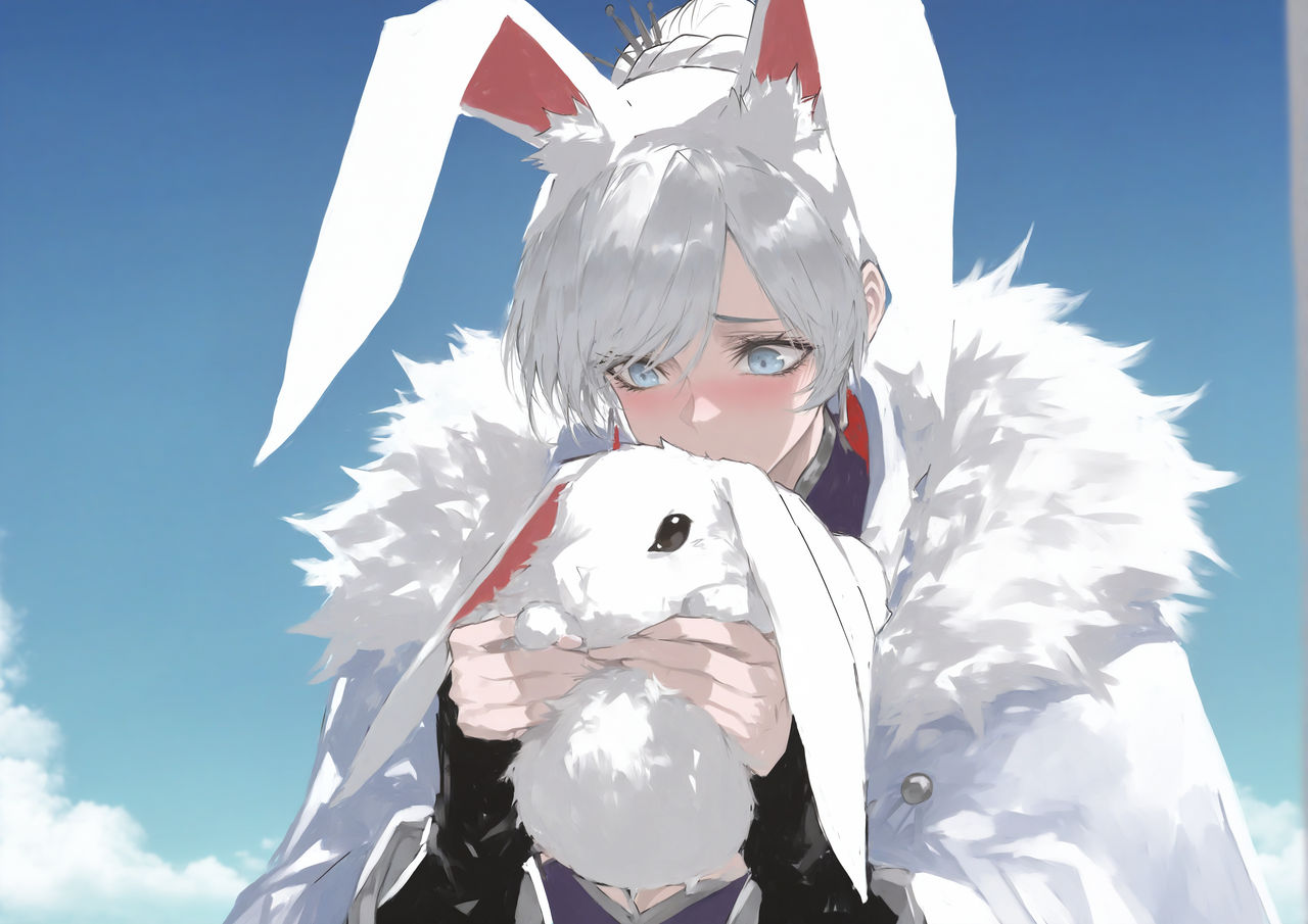 Weiss and Rabbit by Crescent00 on DeviantArt