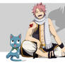 Natsu and Happy