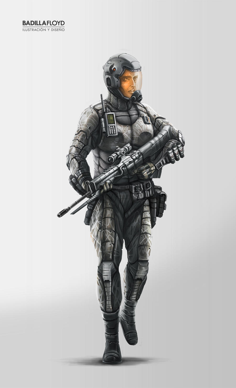 future soldier concept art by badillafloyd on DeviantArt