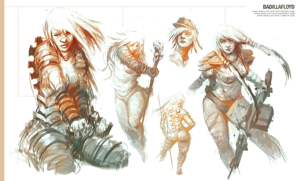 Sketch - warriors