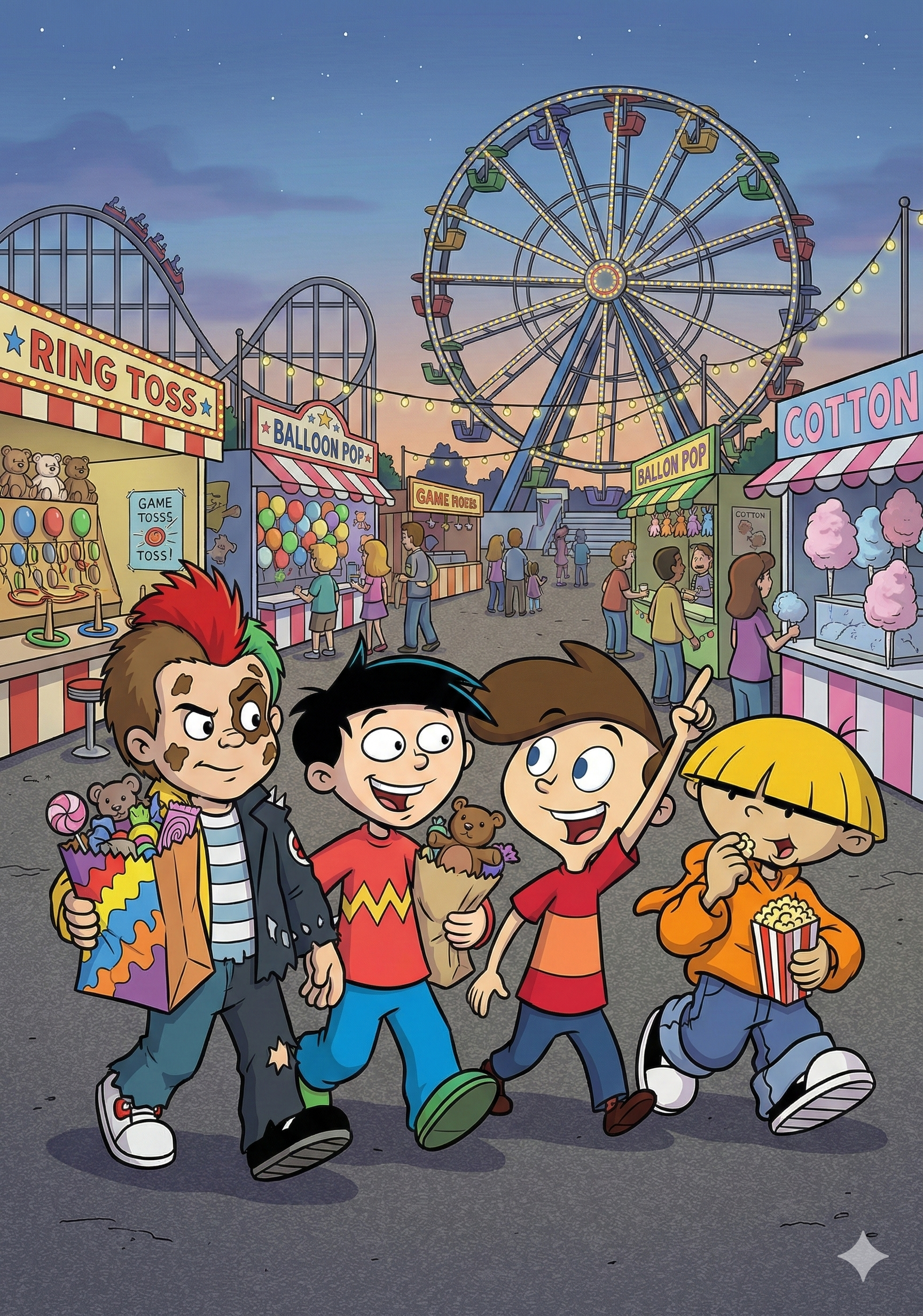 Funart AI Generated: The FunFair by ShiftyTheB787 on DeviantArt