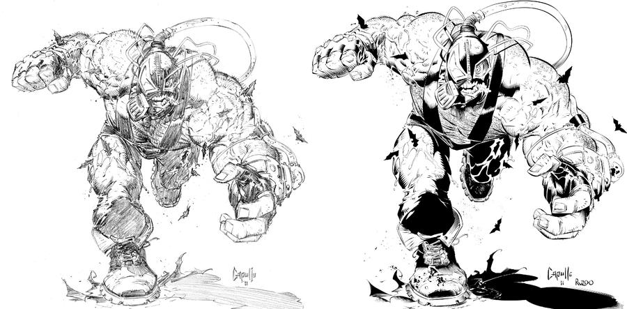 Bane side by side by Colorzoo on DeviantArt