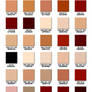 Skin colored swatch