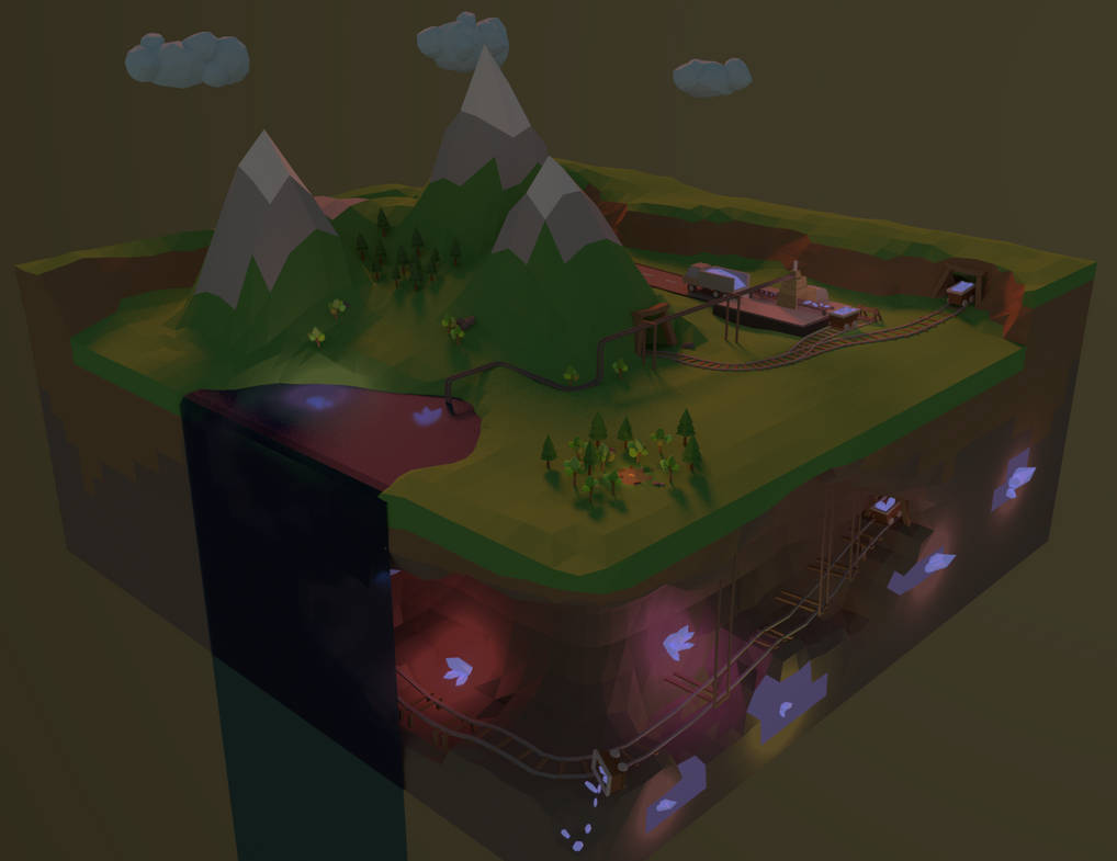 Mines by xelawebdev on DeviantArt