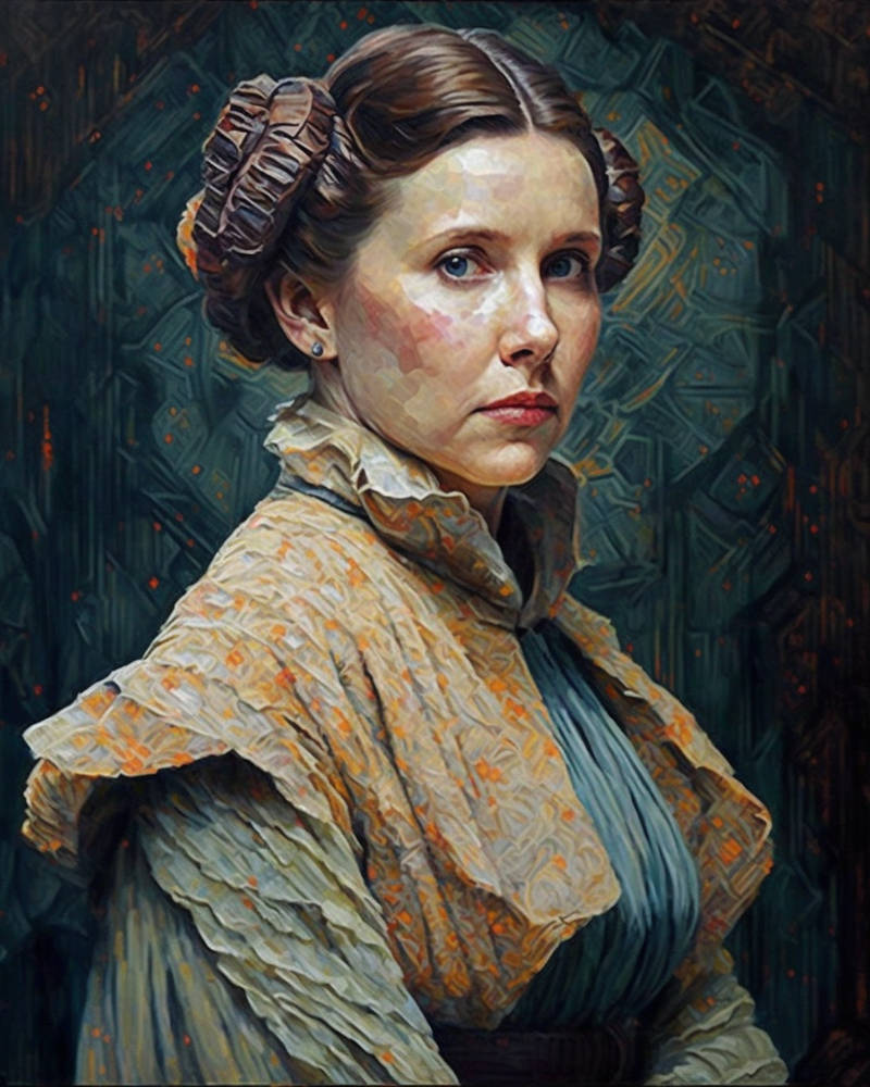 Leia Organa by NeoArtAI on DeviantArt