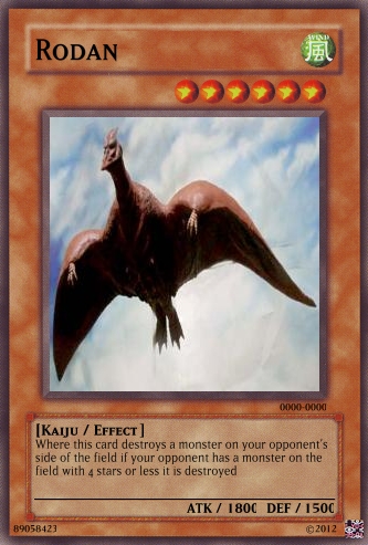 Rodan Yugioh card by Godzillafan64 on DeviantArt