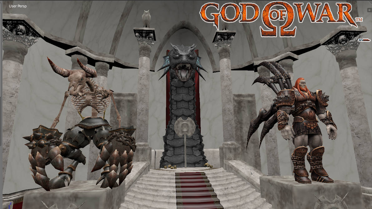 God of War 3 Logo by Maxdemon6 on DeviantArt