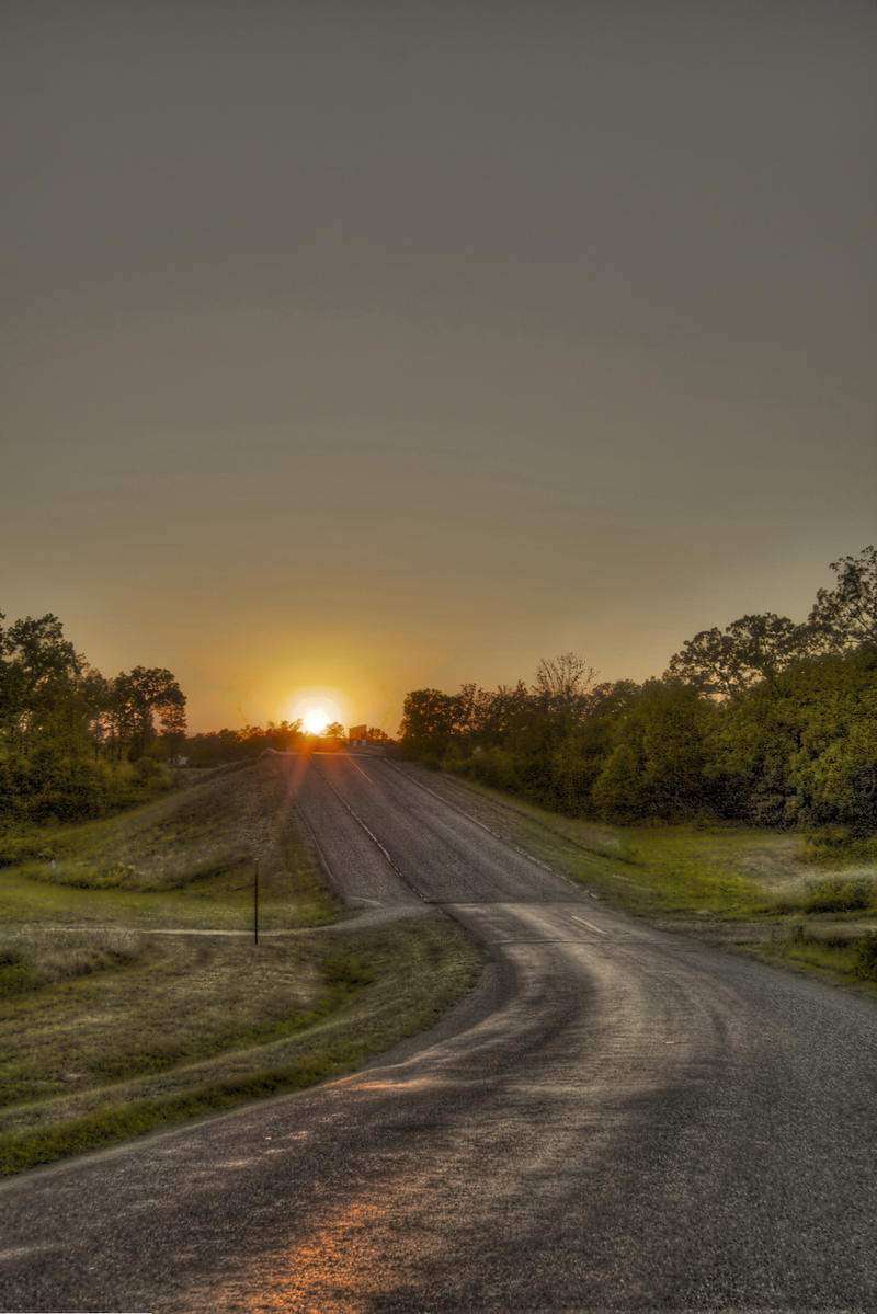 Sunset Road HDR