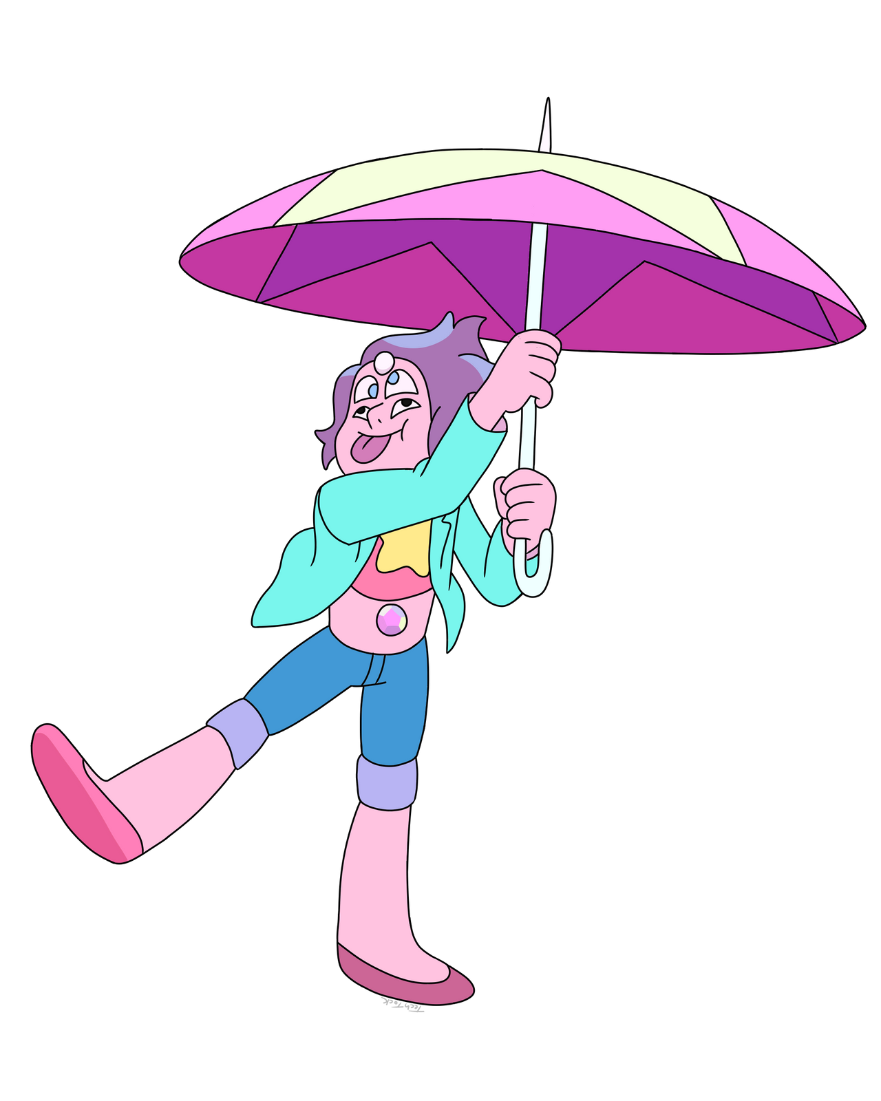 Rainbow Quartz 2.0 by ItsTechTock on DeviantArt