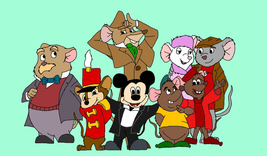 Disney Mice by PhoenixFirre on DeviantArt