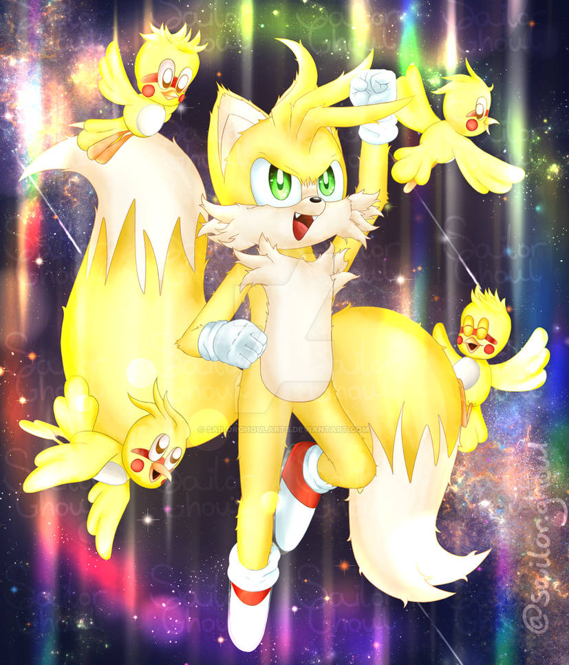 Super Tails! (Artist: Pearl_AG7777777) : r/SonicTheHedgehog