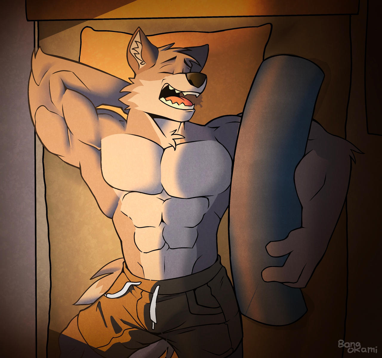 Mr. Wolf Buff by BangOkami on DeviantArt
