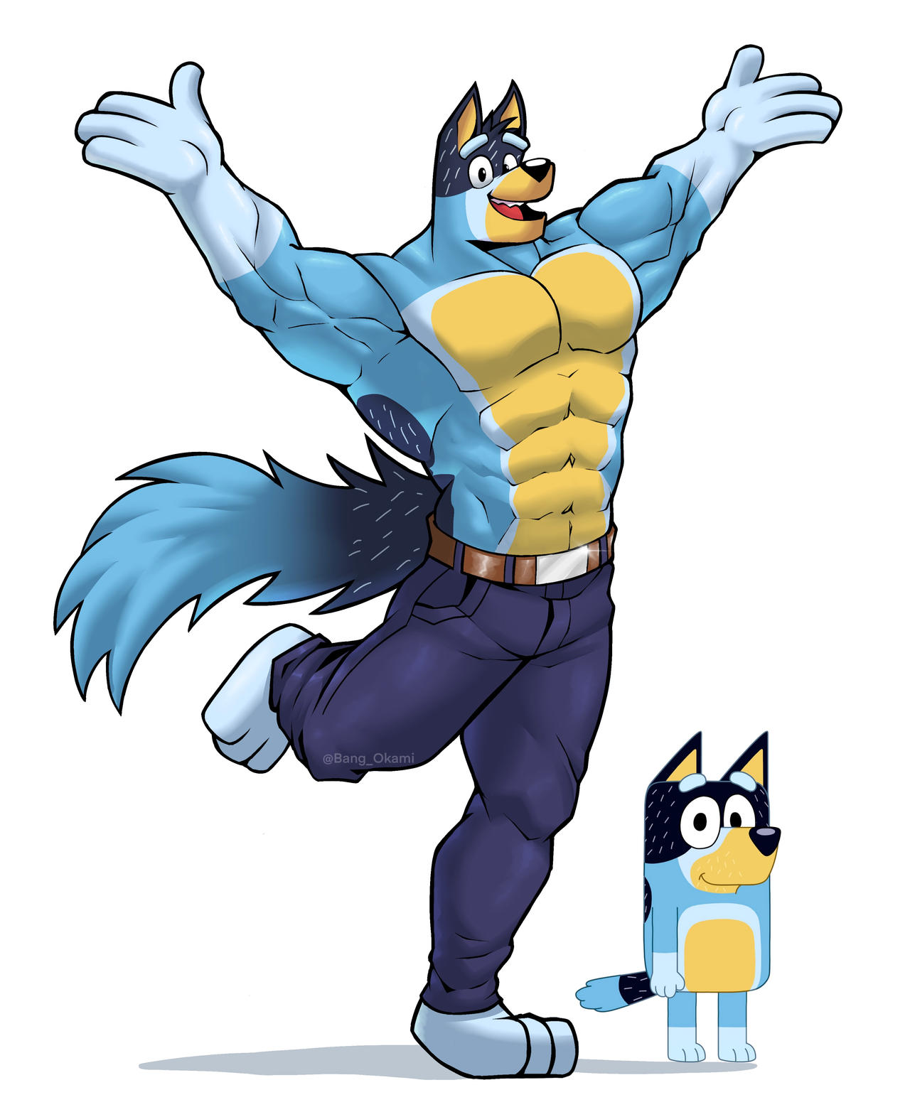 Bandit Heeler By BangOkami On DeviantArt bandit-heeler-by-bangokami-on-deviantart