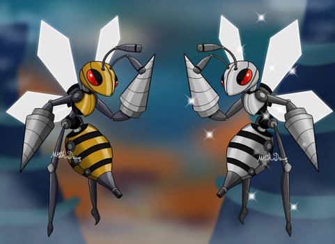 Beebuzz Bomber -Poke-Fusion Commission-