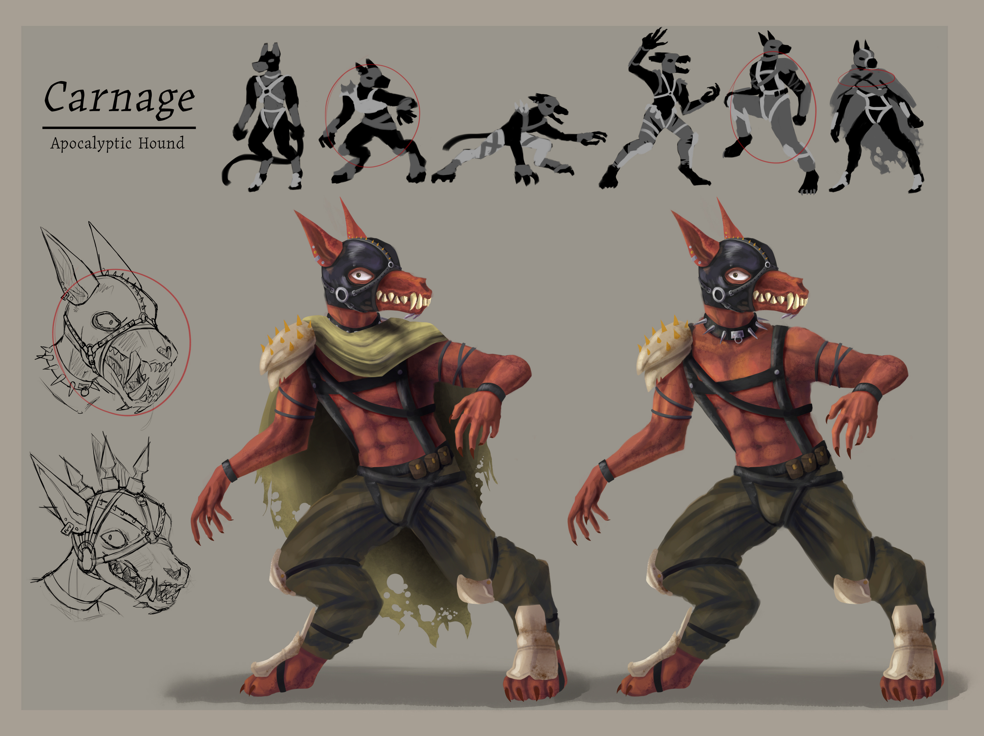 Carnum Carnage - Character Design by Misery-Mutt on DeviantArt