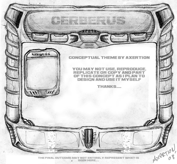 Cerberus 'sketch' concept