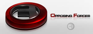 Opposing Forces - 3D Logo