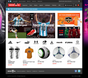 Soccer4All - Magento Website