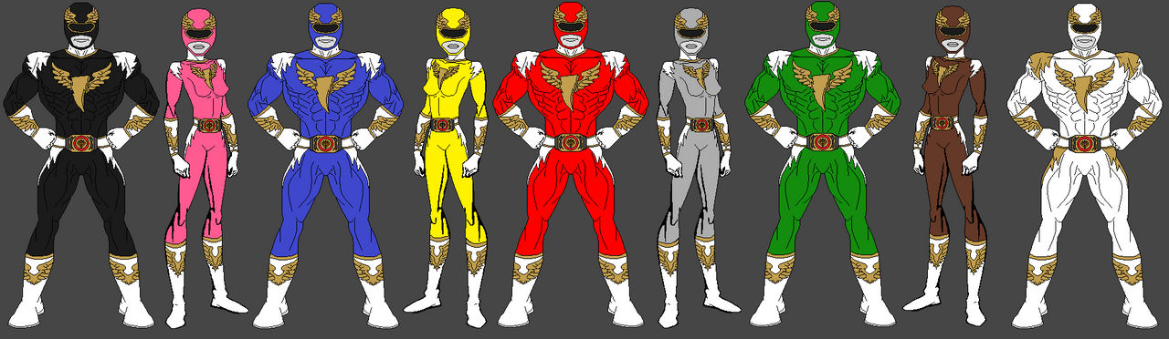 Power Rangers Angel Force by DrewJR13579 on DeviantArt