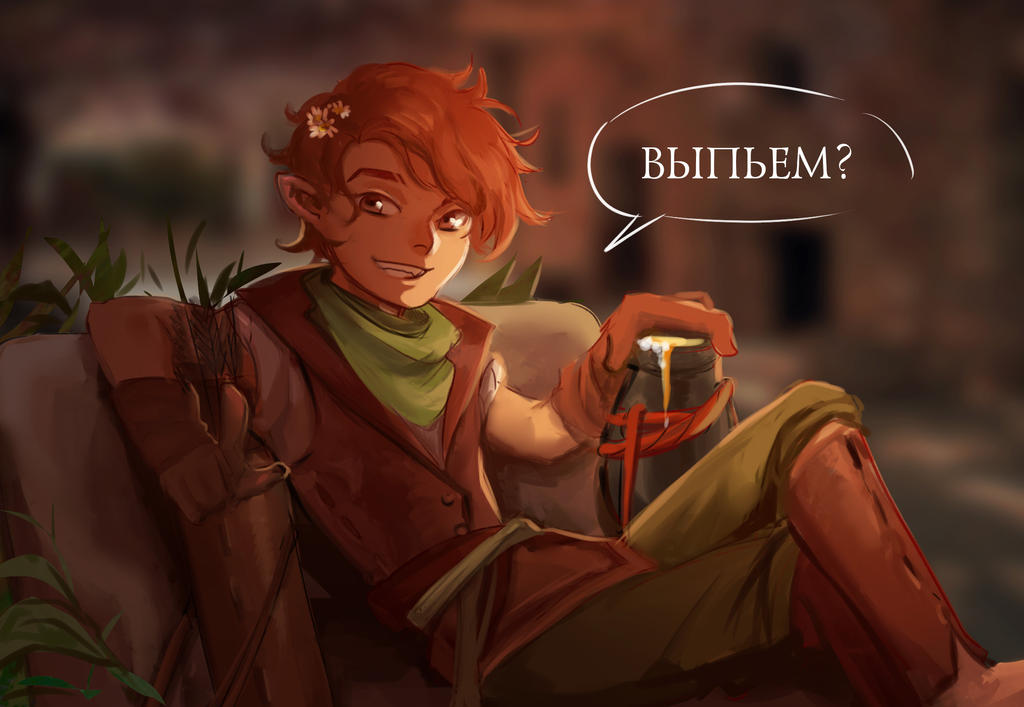 DnD halfling ranger by Toro-ro on DeviantArt