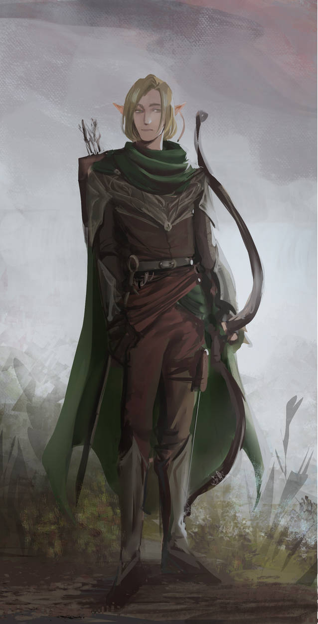COMISSION DnD elf ranger design by Toro-ro on DeviantArt