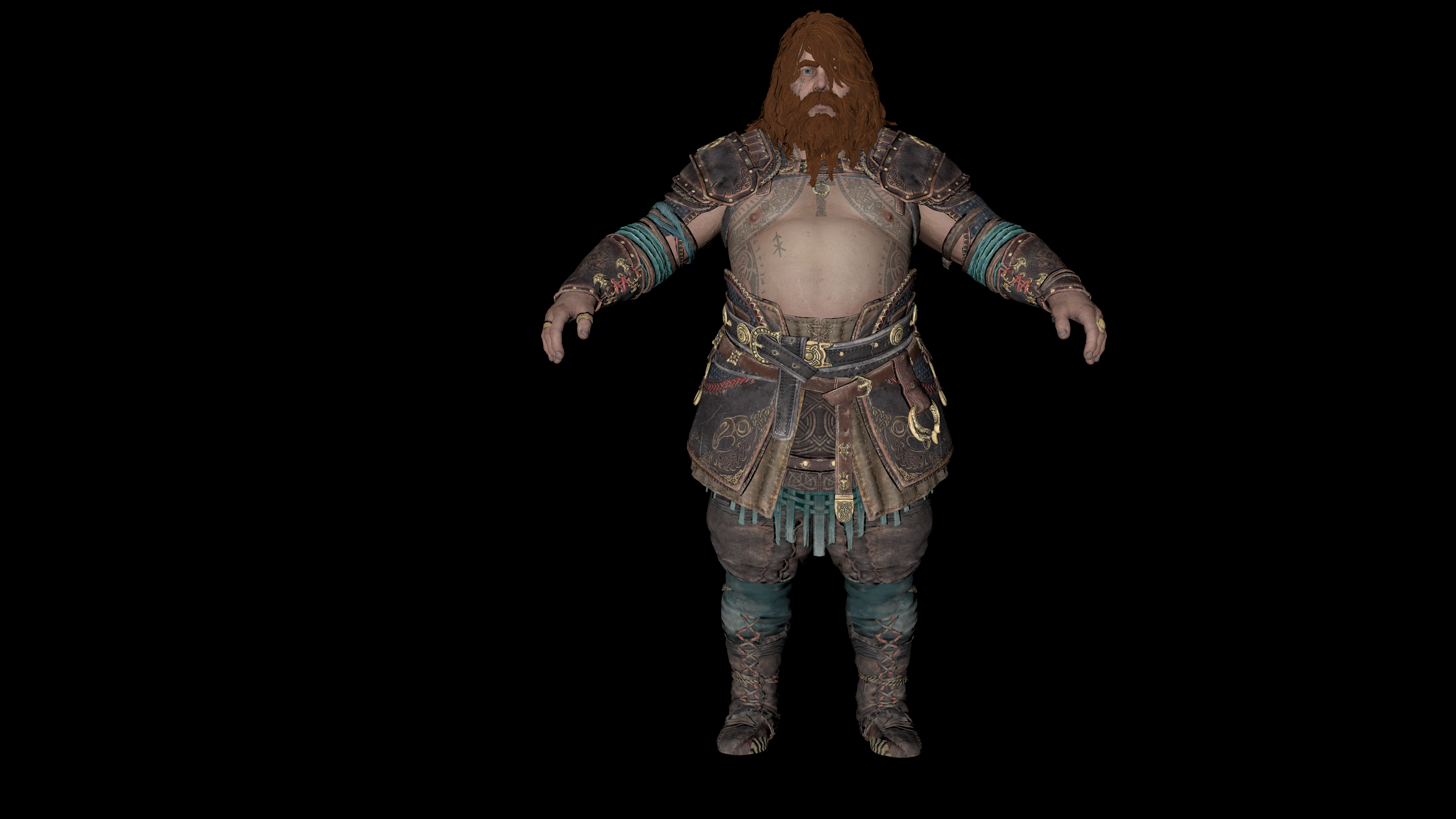 God Of War Ragnarok: Thor 3D Model by randallniso on DeviantArt