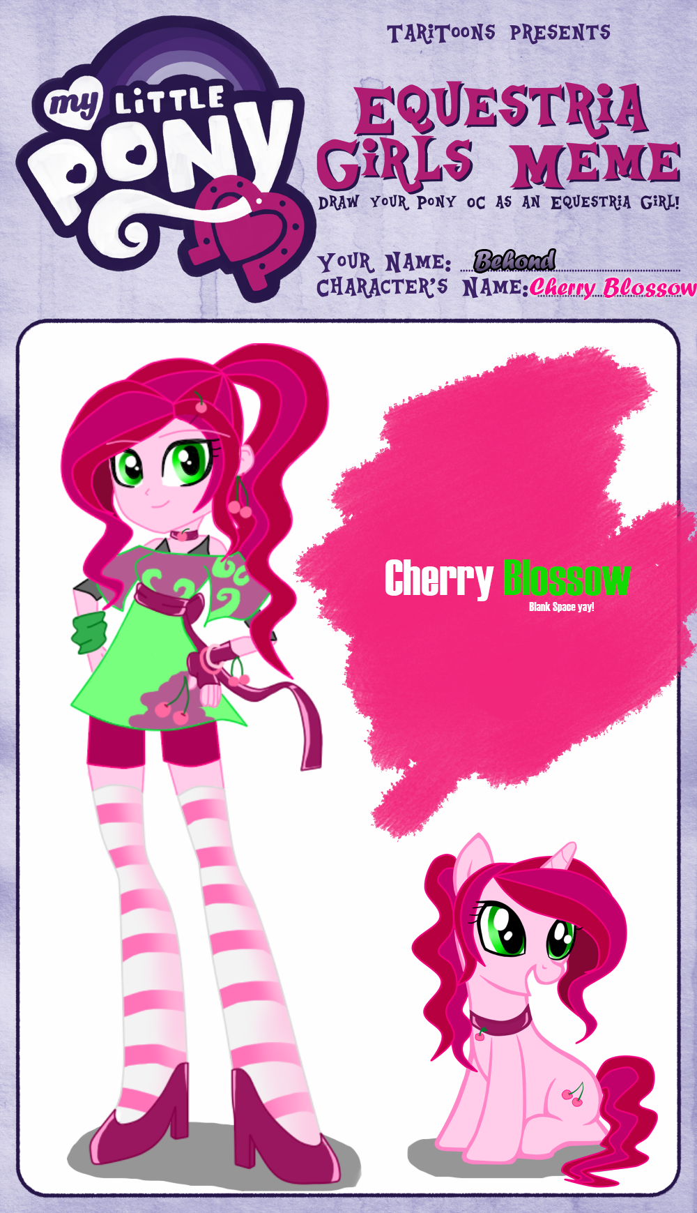 Cherry Blossow Oc