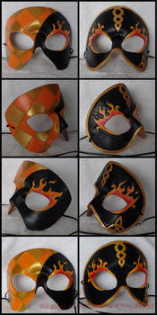 Masquerade mask details