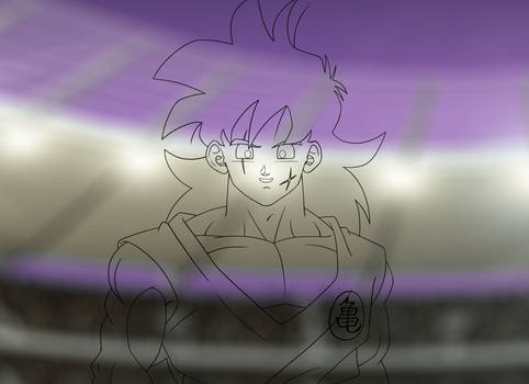 DBM - Opening - Yamcha line art #1