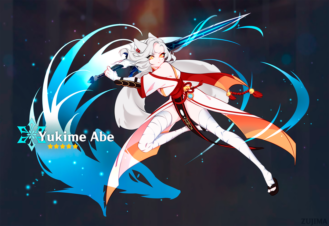 Splash art Genshin Impact by Zujima on DeviantArt