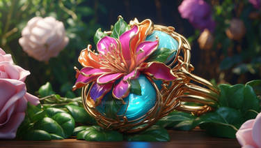 Enchanted Bloom: A Symphony of Light and Petals