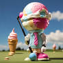 Ice Cream Golf Player